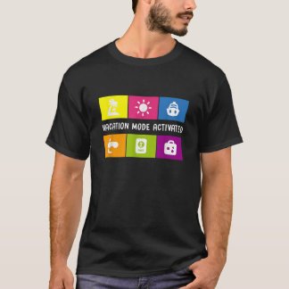 T-shirt Mode vacances amusant Activé été