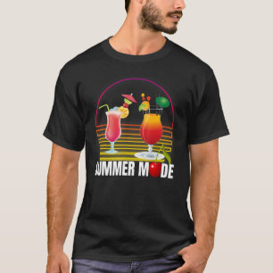 T-shirt Mode vacances d'été Sunlotion Sunrise Sunrise Sunb