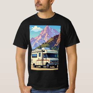 T-shirt Mode vacances voyage en plein air aventure RV
