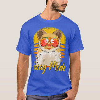 T-shirt Mode Vacay Retro Sunset Beach Vacances Hamster