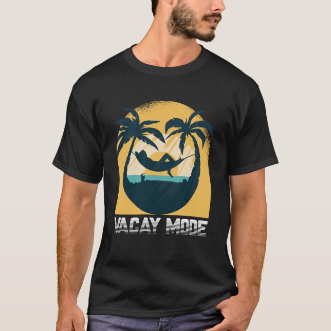T-shirt Mode Vacay Vacances en famille Summer Beach Pullov (Devant)