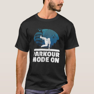 T-shirt Mode Vault Parkour Activé Sport Extrême Course Lib
