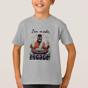 T-shirt Mode zen, engagez-vous ! ⚡ Adulte est un Glitch