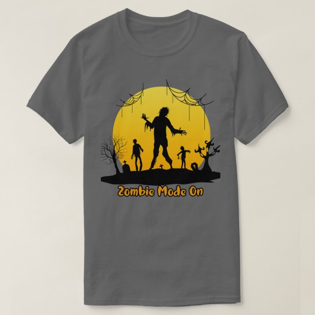 T-SHIRT MODE ZOMBIE SUR (Design devant)