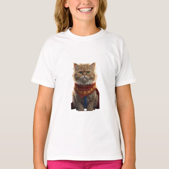 T-shirt Modèle 53, Chemise T-Print Vibrante : Élégante, (Devant)