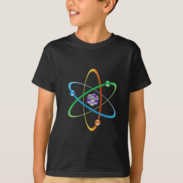 T-shirt Modèle atomique de Bohr (Devant)