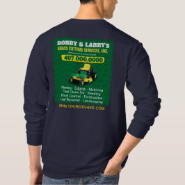T-shirt Modèle de coupe de l'herbe d'entretien paysager Dr