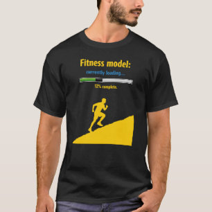 T-shirt Modèle de forme physique en chargement – 12 % term
