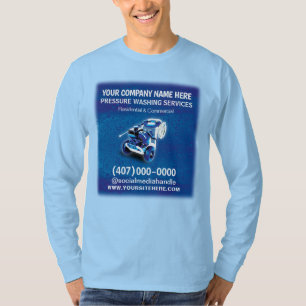 T-shirt Modèle de lavage et de nettoyage sous pression (a