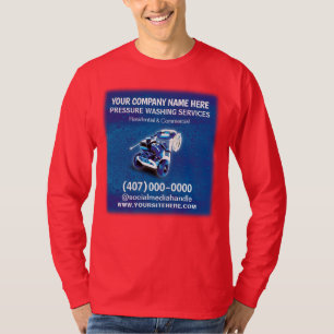 T-shirt Modèle de lavage et de nettoyage sous pression (al