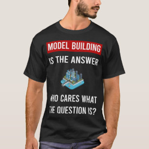 T-shirt Modèle de réponse