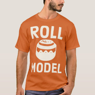 T-shirt Modèle de rouleau de cannelle pour les filles chef