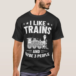 T-shirt Modèle de train ferroviaire Rc Train Locomotive Mo