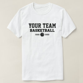 T-shirt Modèle d'équipe de basket-ball personnalisé