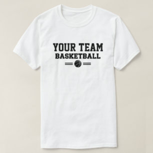 T-shirt Modèle d'équipe de basket-ball personnalisé