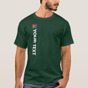 T-shirt Modèle Élégant Moderne Télécharger Photo Ou Logo M