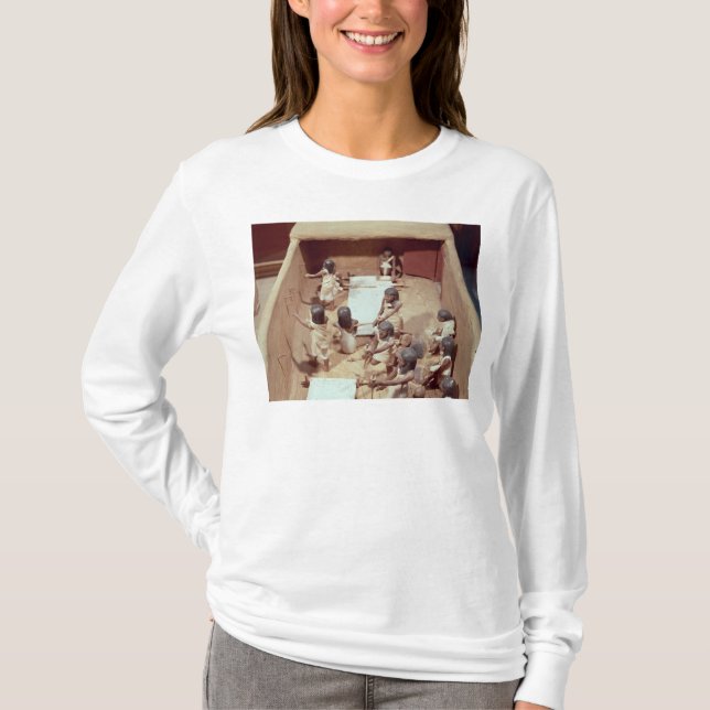 T-shirt Modèle funéraire d'un atelier de textile (Devant)