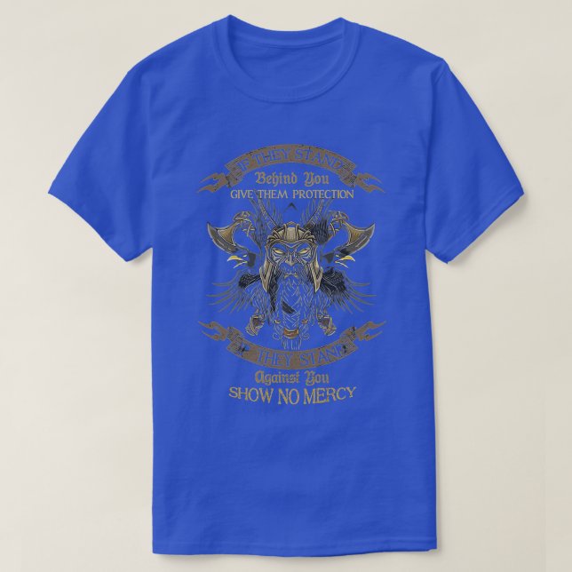 T-shirt Modèle guerrier Norse 1 (Design devant)