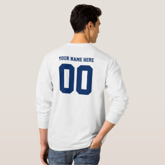 T-shirt Modèle monogramme de l'équipe sportive personnalis