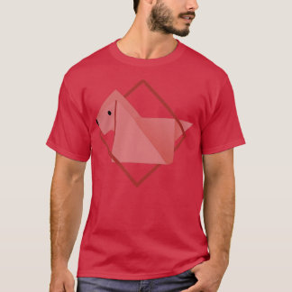 T-shirt Modèle origami de chien
