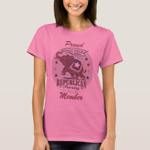 T-shirt Modèle personnalisable - républicain fier