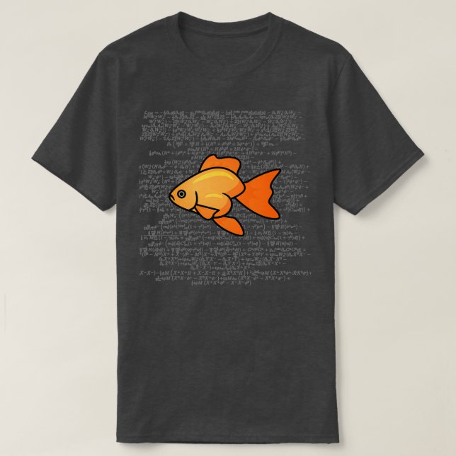 T-shirt Modèle standard de poisson rouge (Design devant)