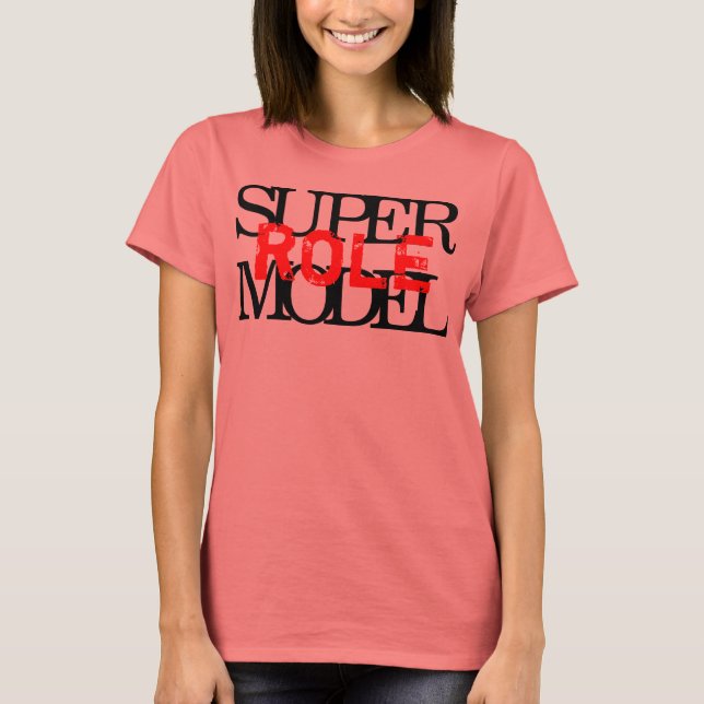 T-shirt Modèle Super Rôle (Devant)