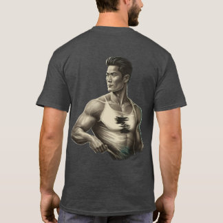 T-shirt modèle surfeur