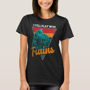 T-shirt Modèle train ferroviaire Fan ferroviaire Fan Railf