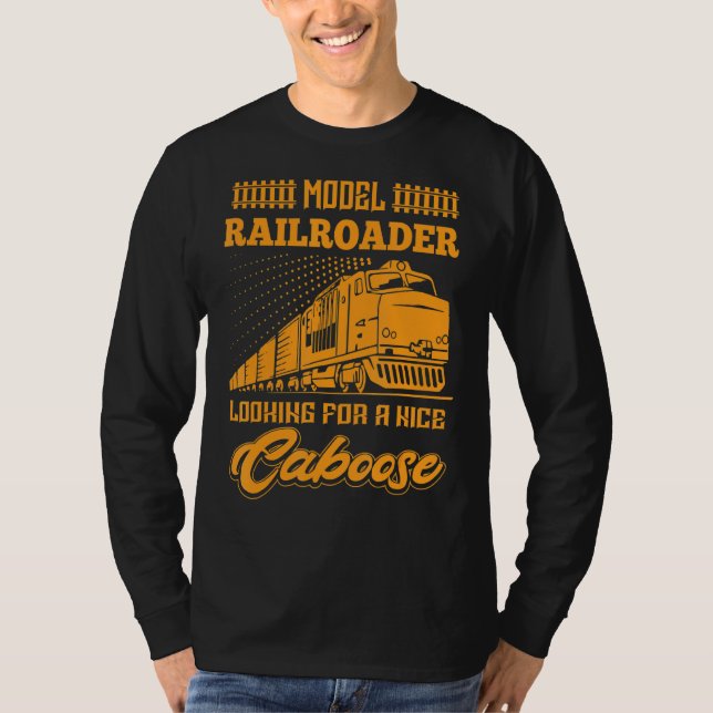 T-shirt Modèle train modèle train Locomotive Railroad R (Devant)
