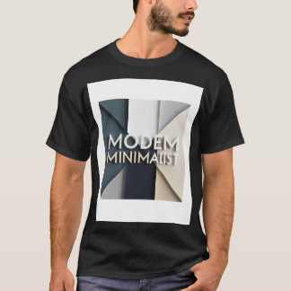 T-shirt Modem Minimalist