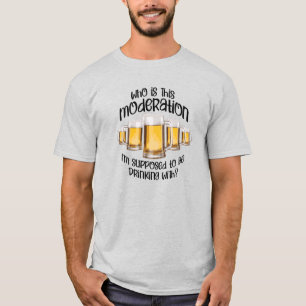 T-shirt Modération (dans la boisson)