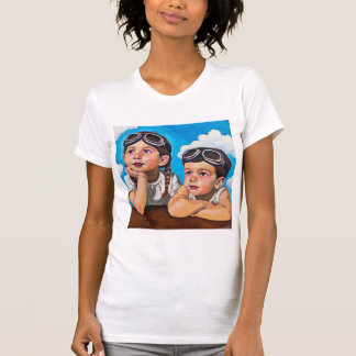 T-shirt Modern Cherub Painting - Rembrandt Inspired Art