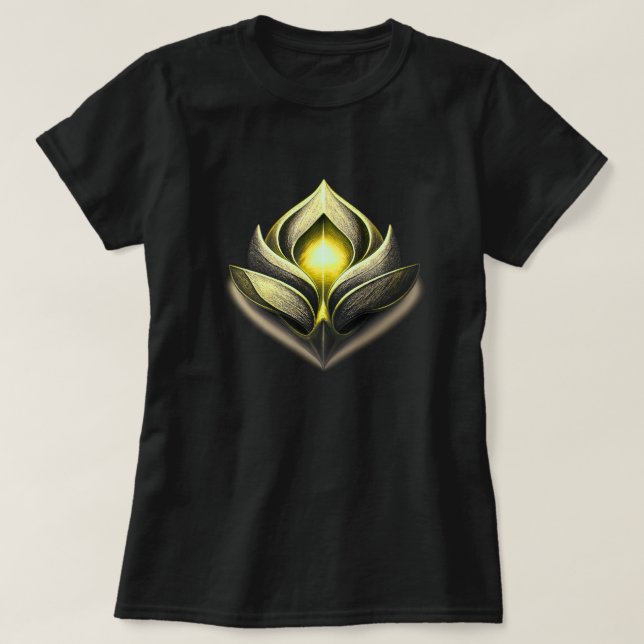 T-shirt Modern Luxury Emblem Graphic  | Clean Abstract (Design devant)