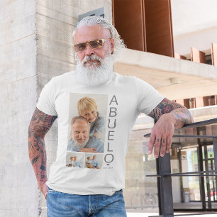 T-shirt Moderne 3 Photo Abuelo