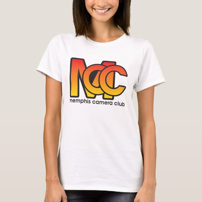 T-shirt moderne du logo des femmes (Devant)