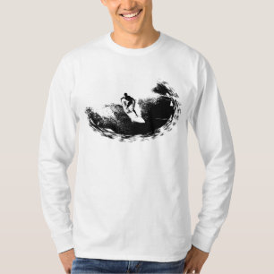 T-shirt Moderne Élégant Surfeur Branché Modèle Pop Art