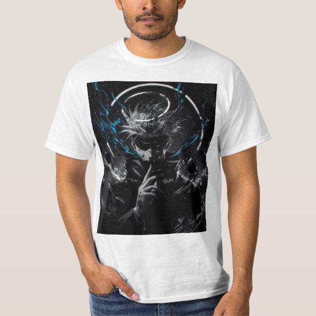 T-shirt Moderne et créatif, avec un mélange artistique et (Devant)