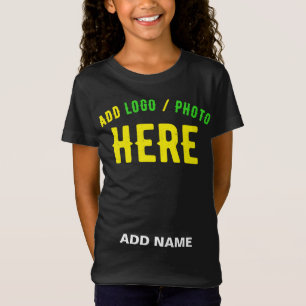 T-Shirt MODERNE ET MODERNE PERSONNALISABLE NOIR VÉRIFIÉ