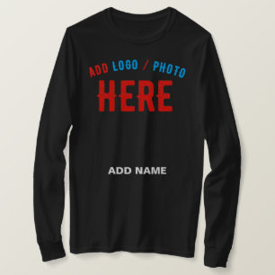 T-SHIRT MODERNE ET MODERNE PERSONNALISABLE NOIR VÉRIFIÉ