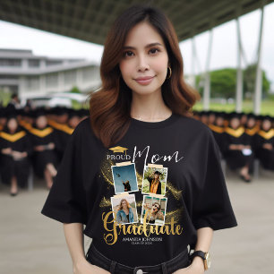 T-shirt Moderne Fier Maman Gold Graduate 4 Photographie No