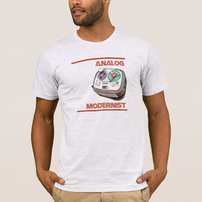 T-shirt Moderniste analogique (Devant)