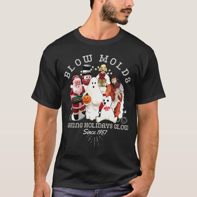 T-shirt Modes de soufflage: Des vacances florissantes depu (Devant)