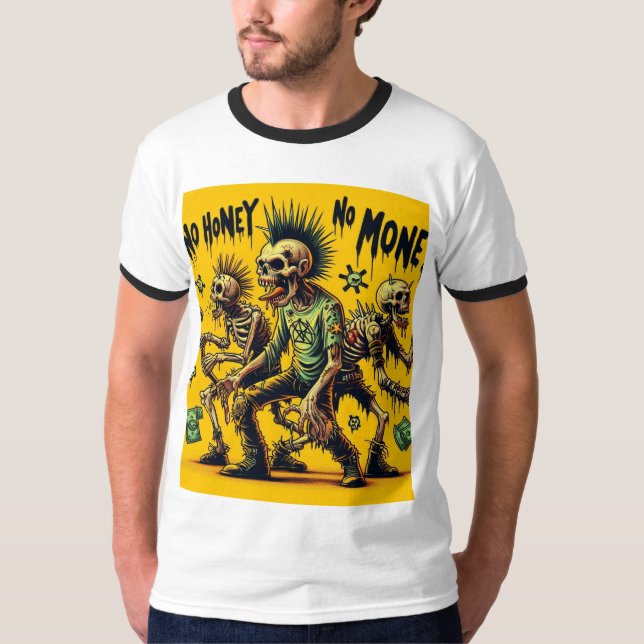 T-shirt Modes Zombie (Devant)