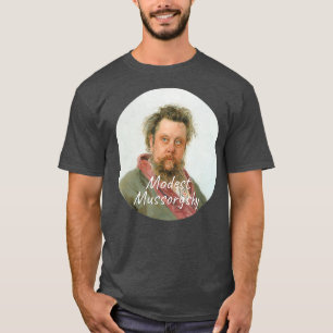T-shirt Modeste Mussorgsky Composer Portrait