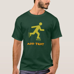 T-shirt Modifier le patinage en ligne, modifier le texte