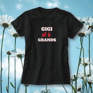 T-shirt Modifiez le numéro ! Ajoutez des noms pour une gra