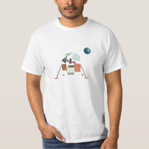 T-shirt Module lunaire Cubist Apollo Eleven