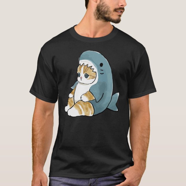 T-shirt mofu sand 004mignon chat kitty meeeeow classe SHAR (Devant)