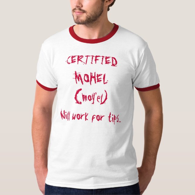 T-SHIRT MOHEL CERTIFIÉ (Devant)